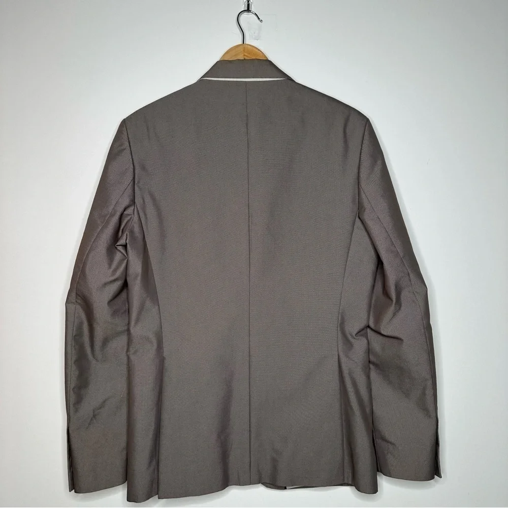 ZARA MAN Greige Two Button Blazer Sport Coat Size 38